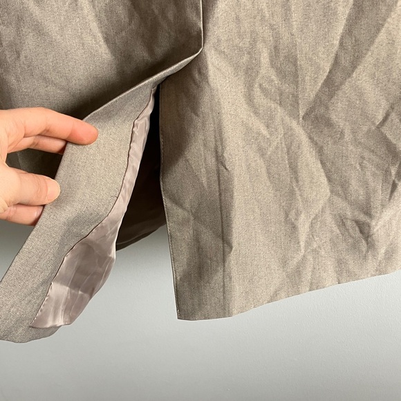 OAK + FORT Beige Single-Breasted Blazer - Picture 13 of 13